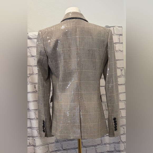 Veronica Beard :6 Women's Sequin-Embellished Blazer Miller Dickey Jacket - Picture 2 of 12